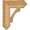 Ekena Millwork Westlake Arts and Crafts Rough Sawn Bracket w/ Offset Brace, Western Red Cedar, 8"W x 20"D x 24"H BKT0806X20X24WTL03RWR - alternate 2
